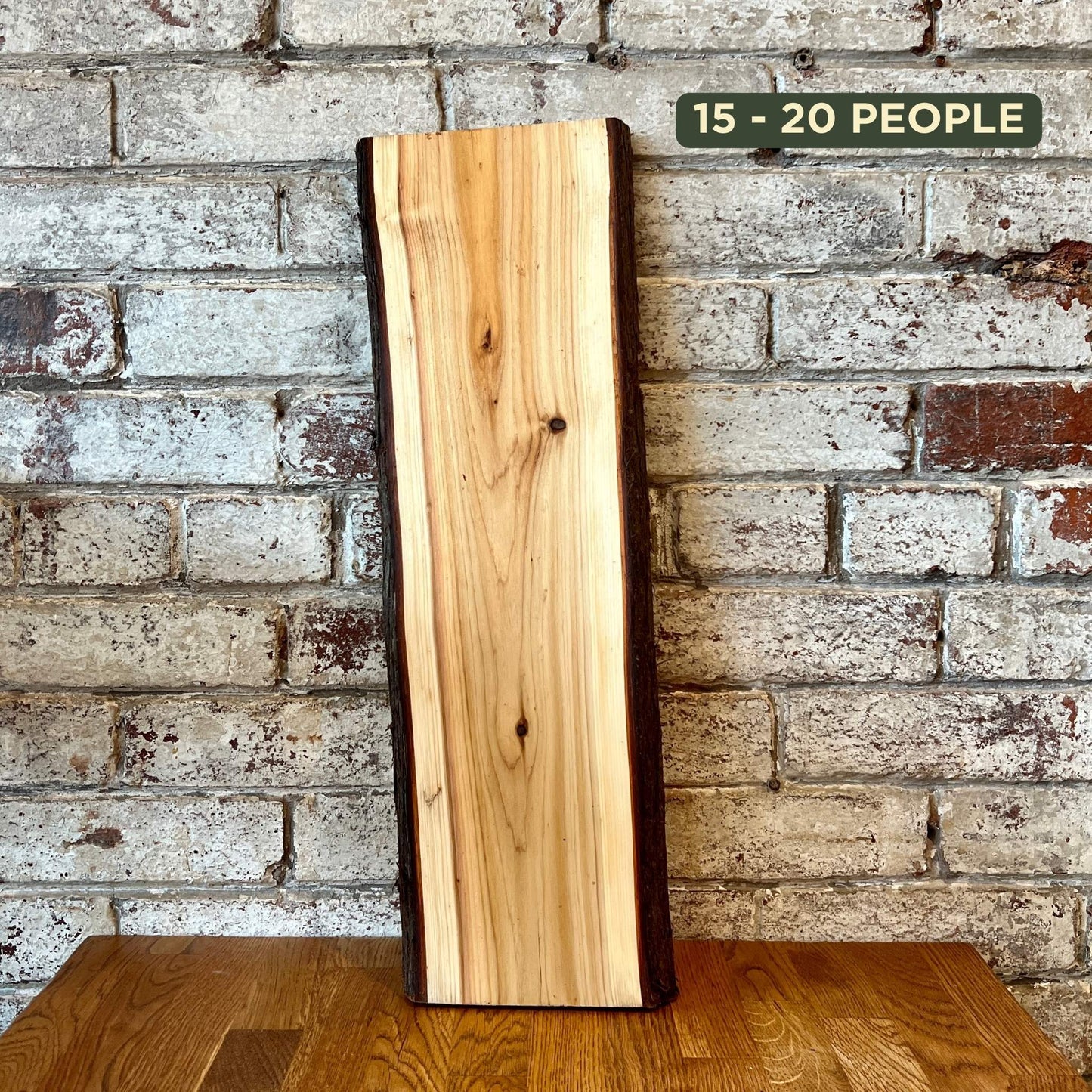Live Edge Wood Charcuterie Board