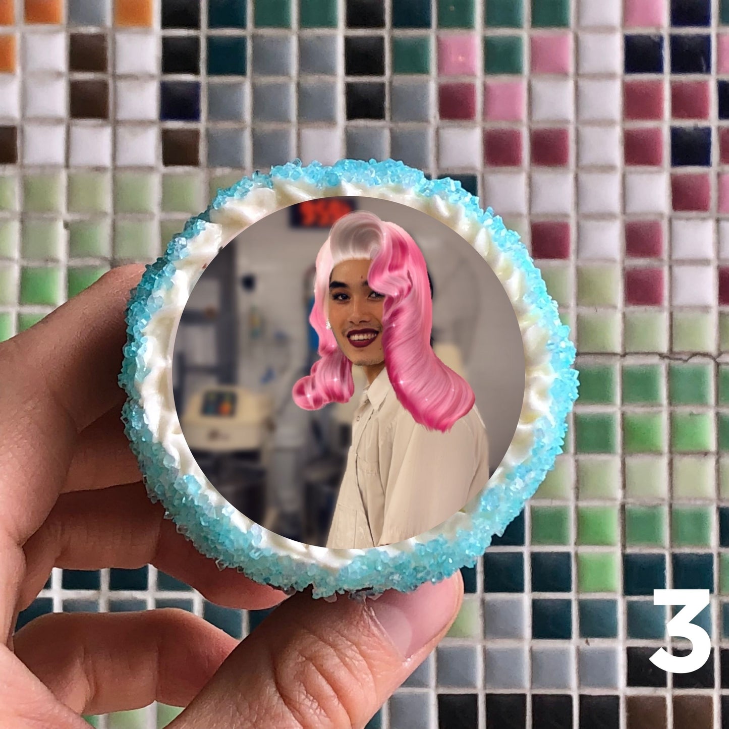 Drag Queens Cupcakes, Custom Image (Box of 6)
