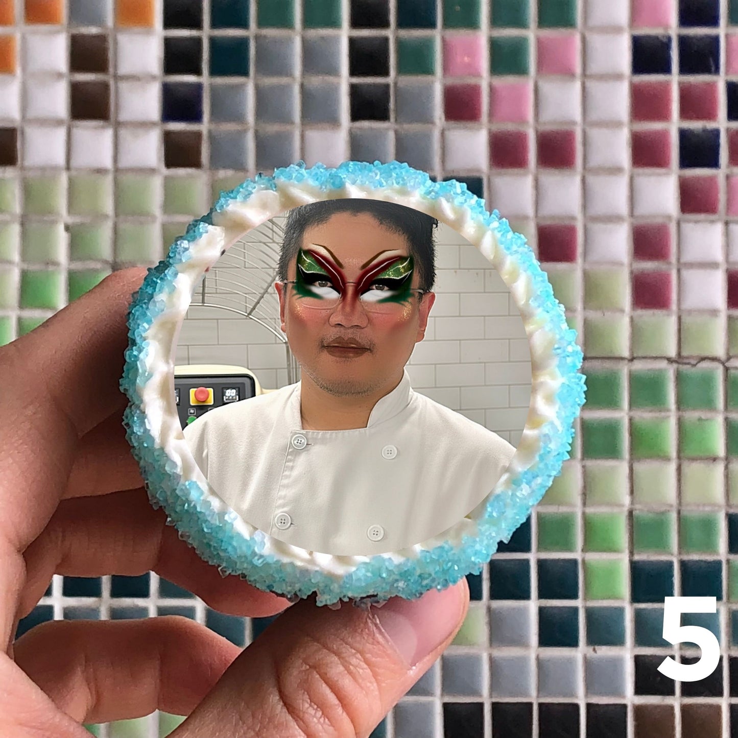 Drag Queens Cupcakes, Custom Image (Box of 6)