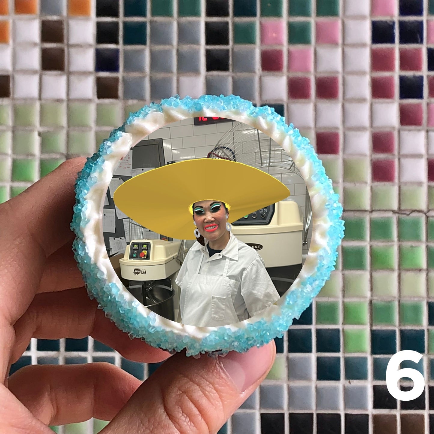 Drag Queens Cupcakes, Custom Image (Box of 6)