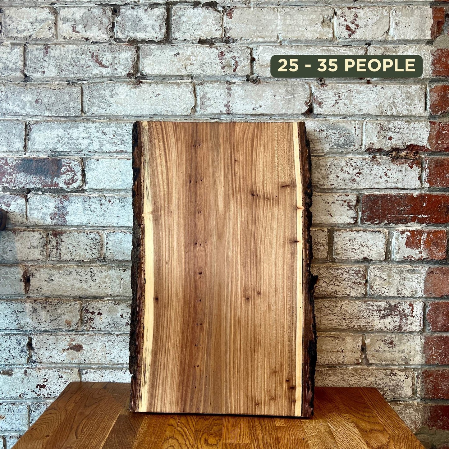 Live Edge Wood Charcuterie Board