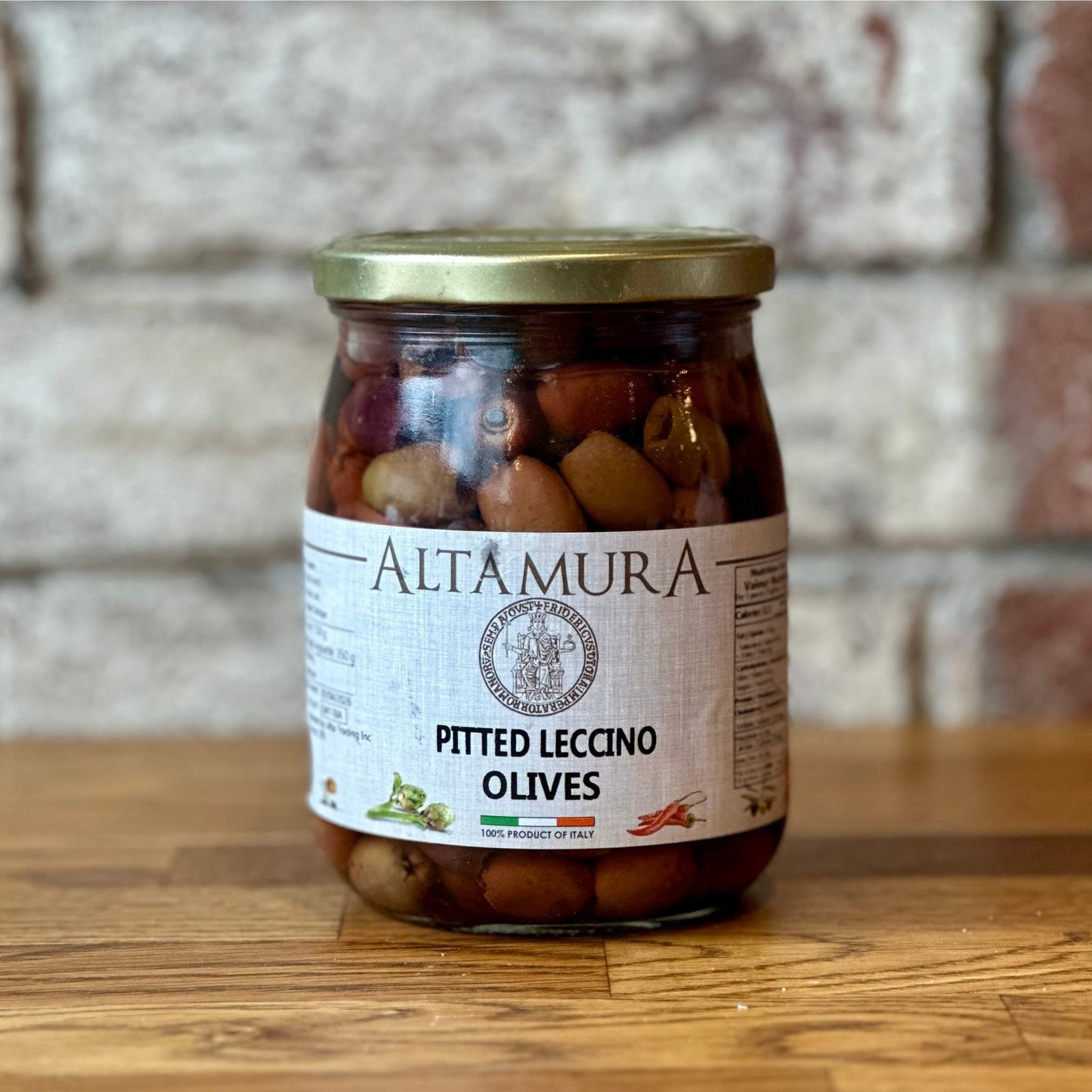 Altamura Pitted Leccino Olives