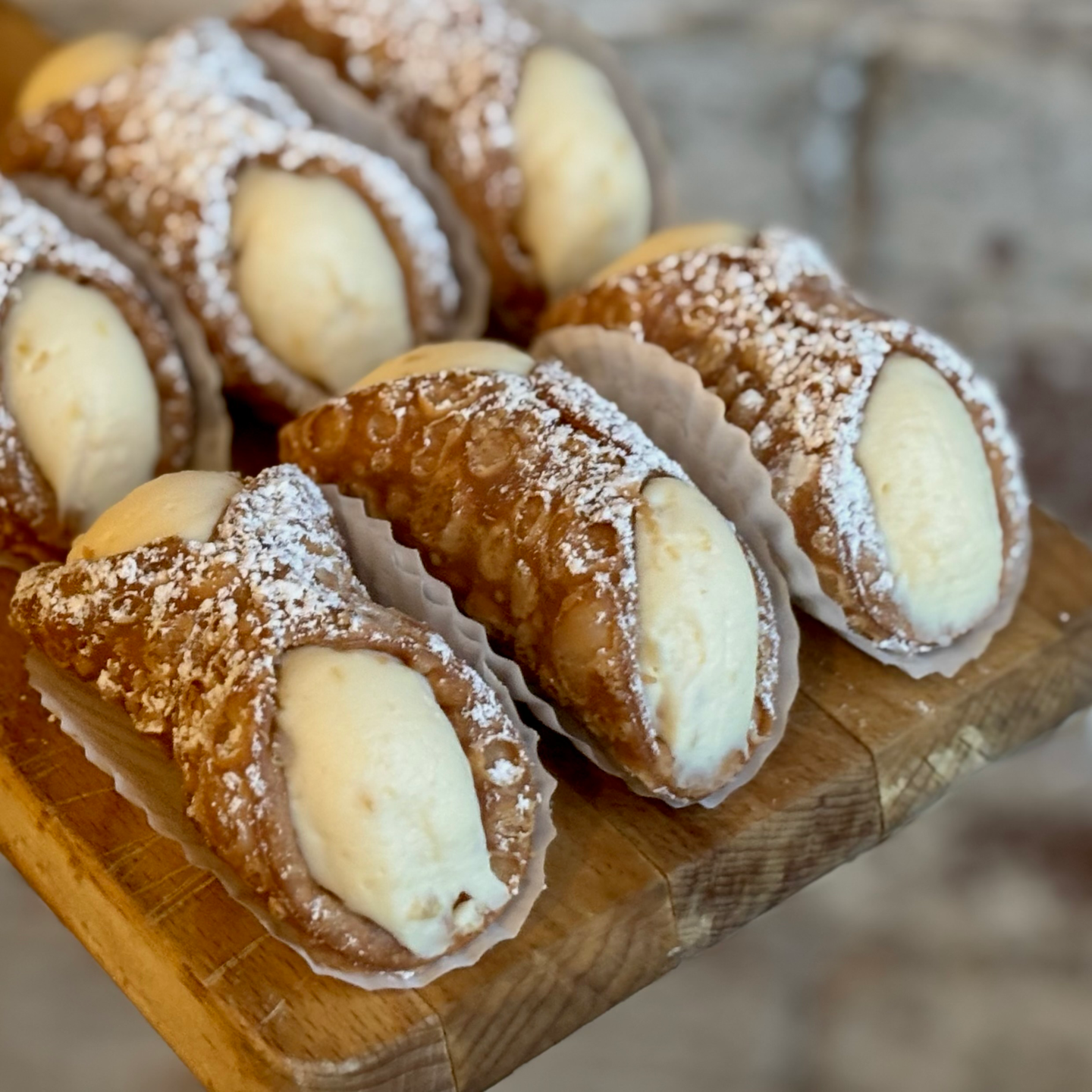 Candied Ginger Cannoli (Winter Season Only)