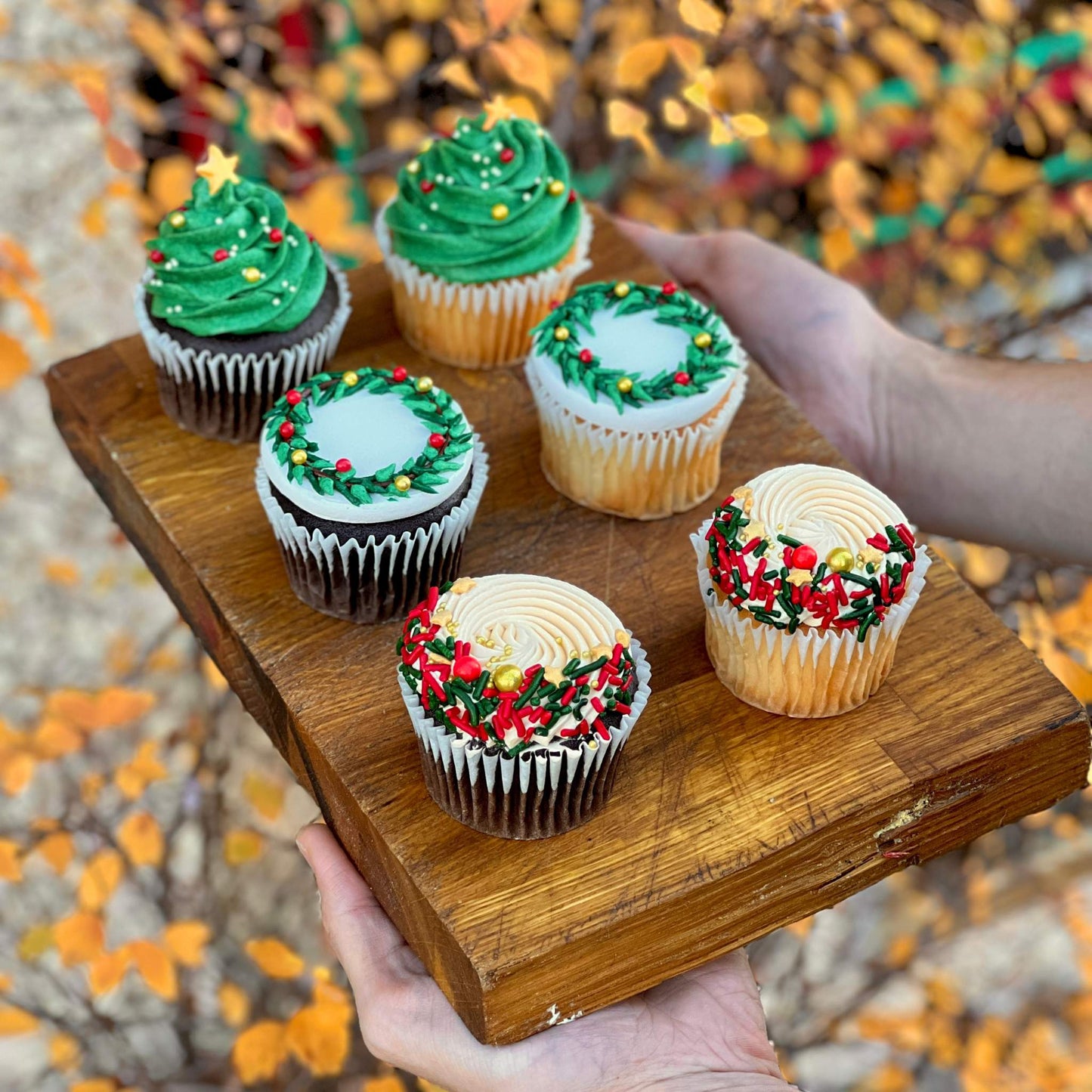 Christmas Cupcakes (Box of 6)