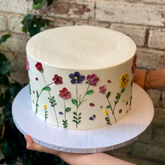 Mother's Day Floral Cake