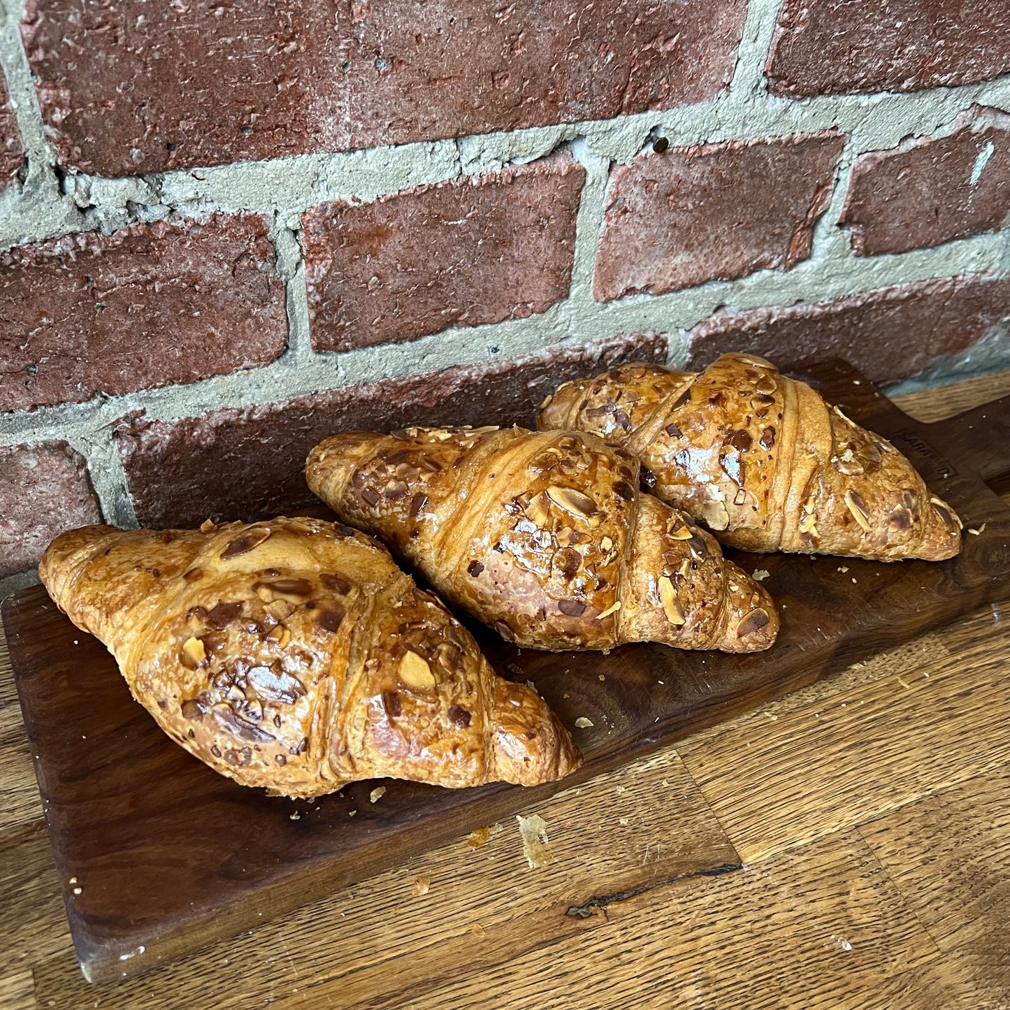 Almond croissant (cornetti)