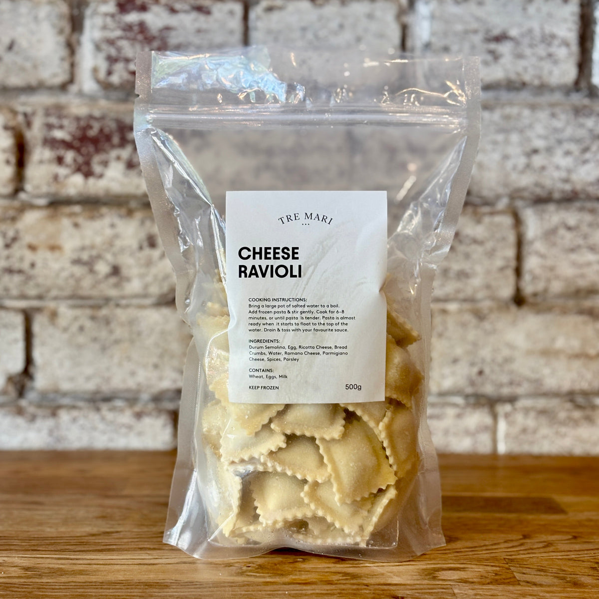 Frozen Cheese Ravioli