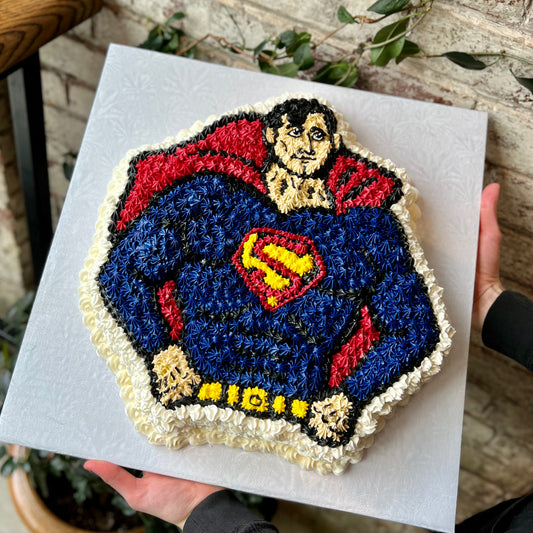 Superman cake