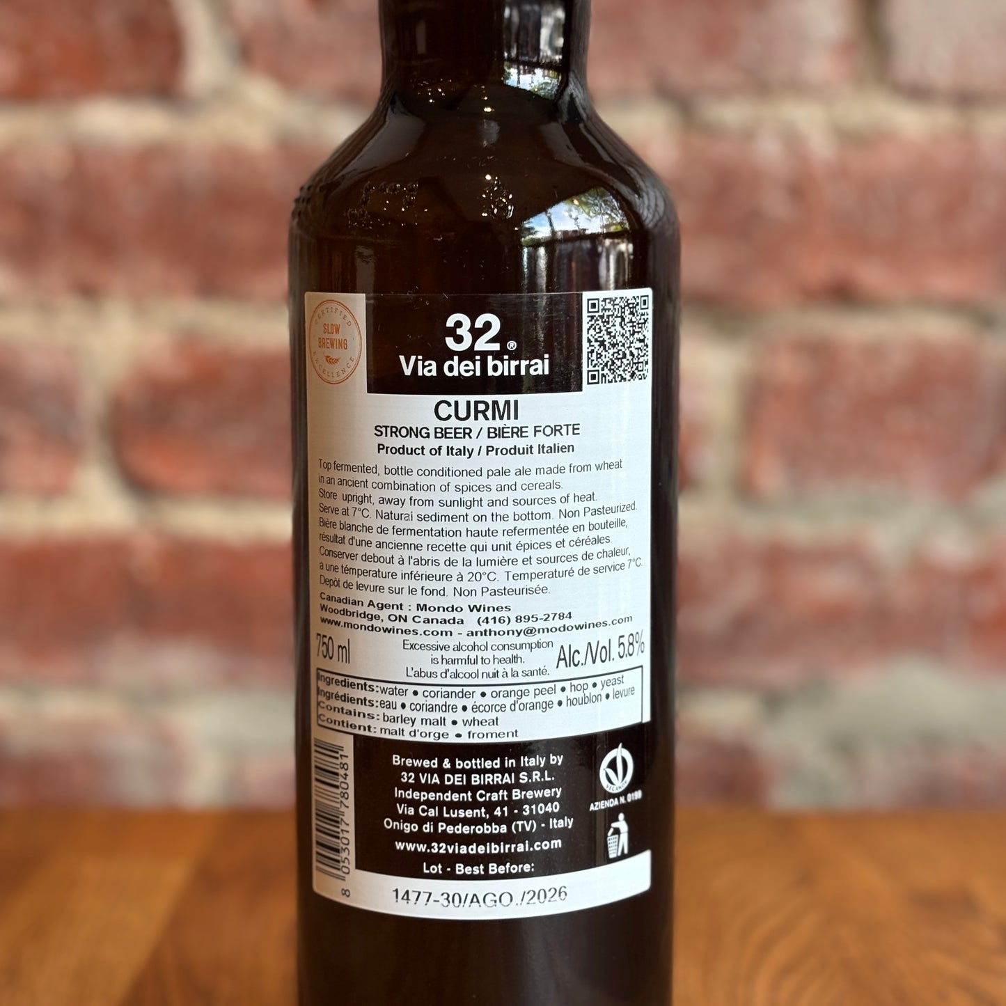 Birra 32 Curmi