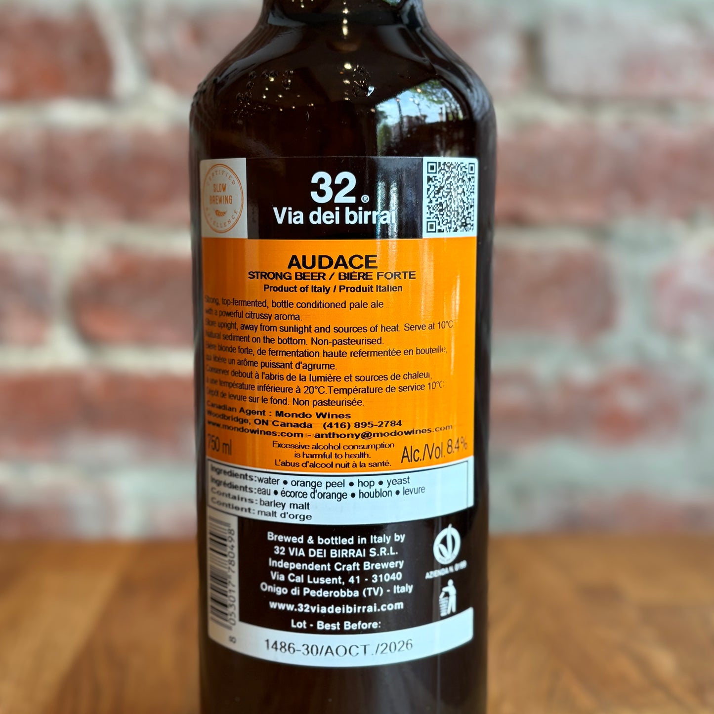 Birra 32 Audace