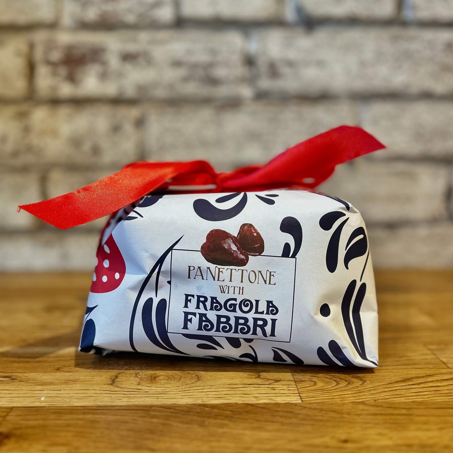 Fabbri Panettone w/ Candied Strawberries