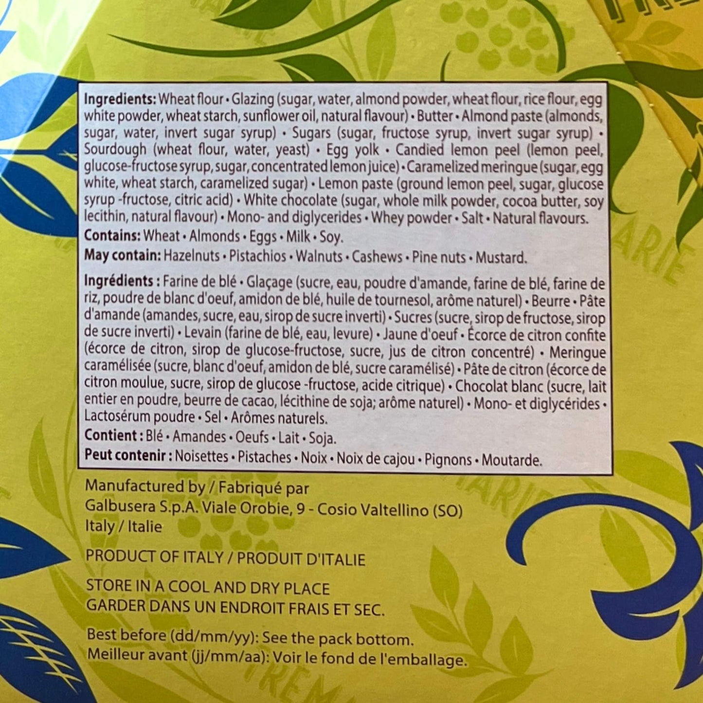 Ingredients