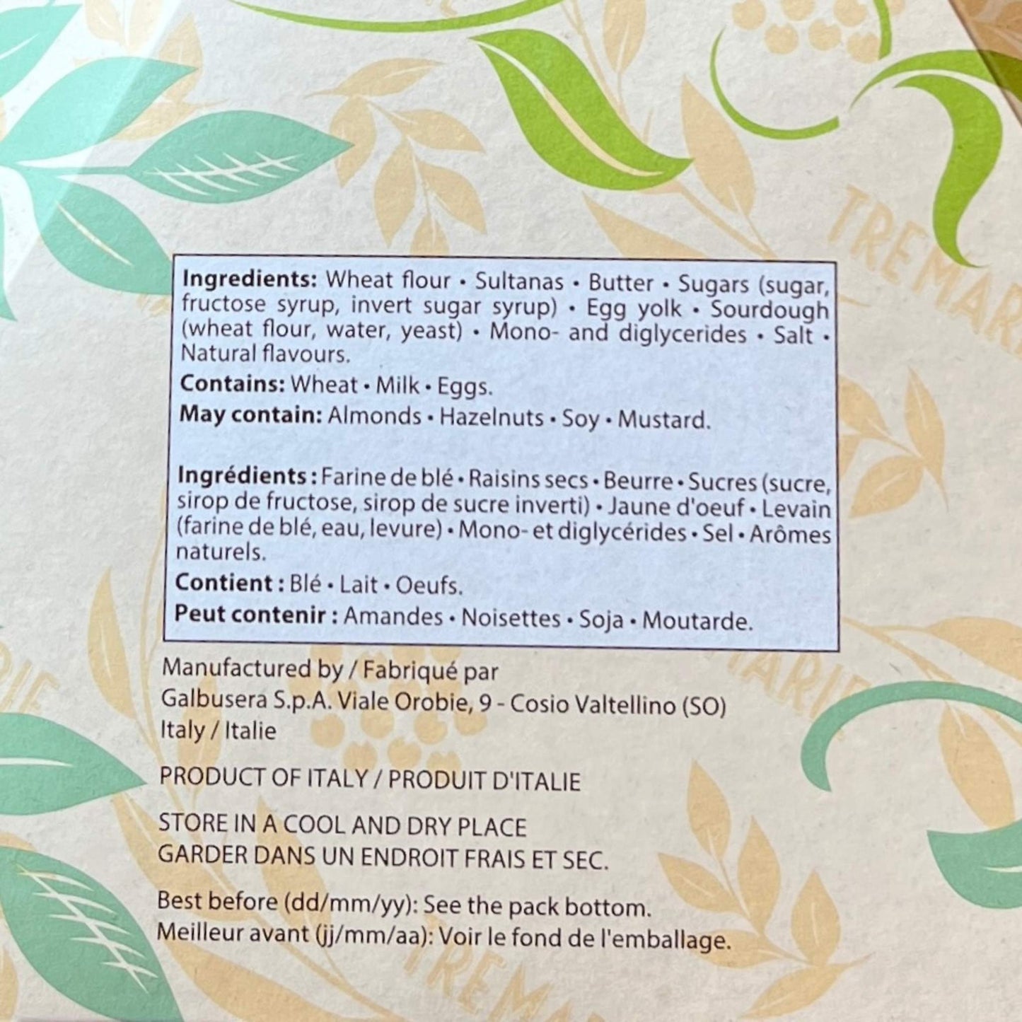 Ingredients