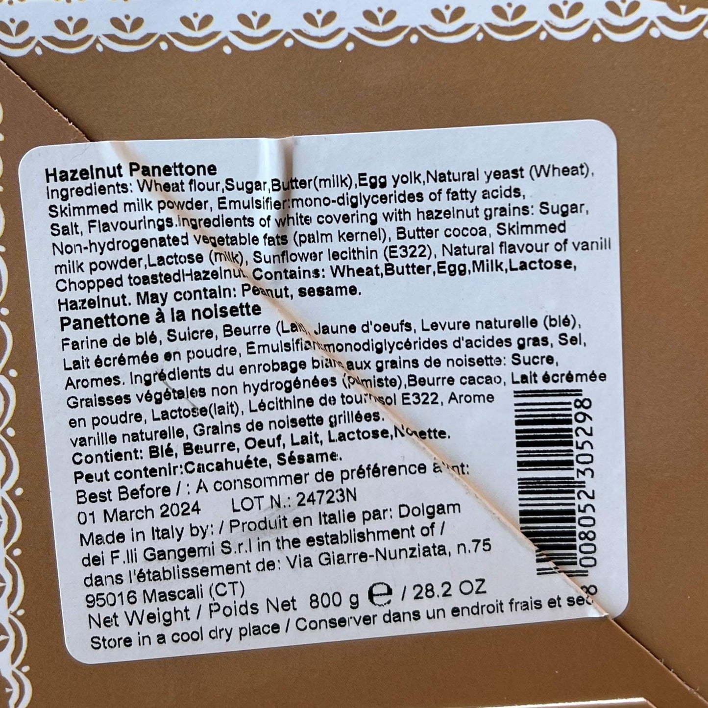 Ingredients