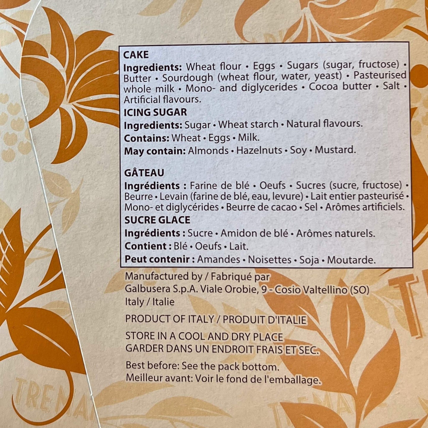 Ingredients