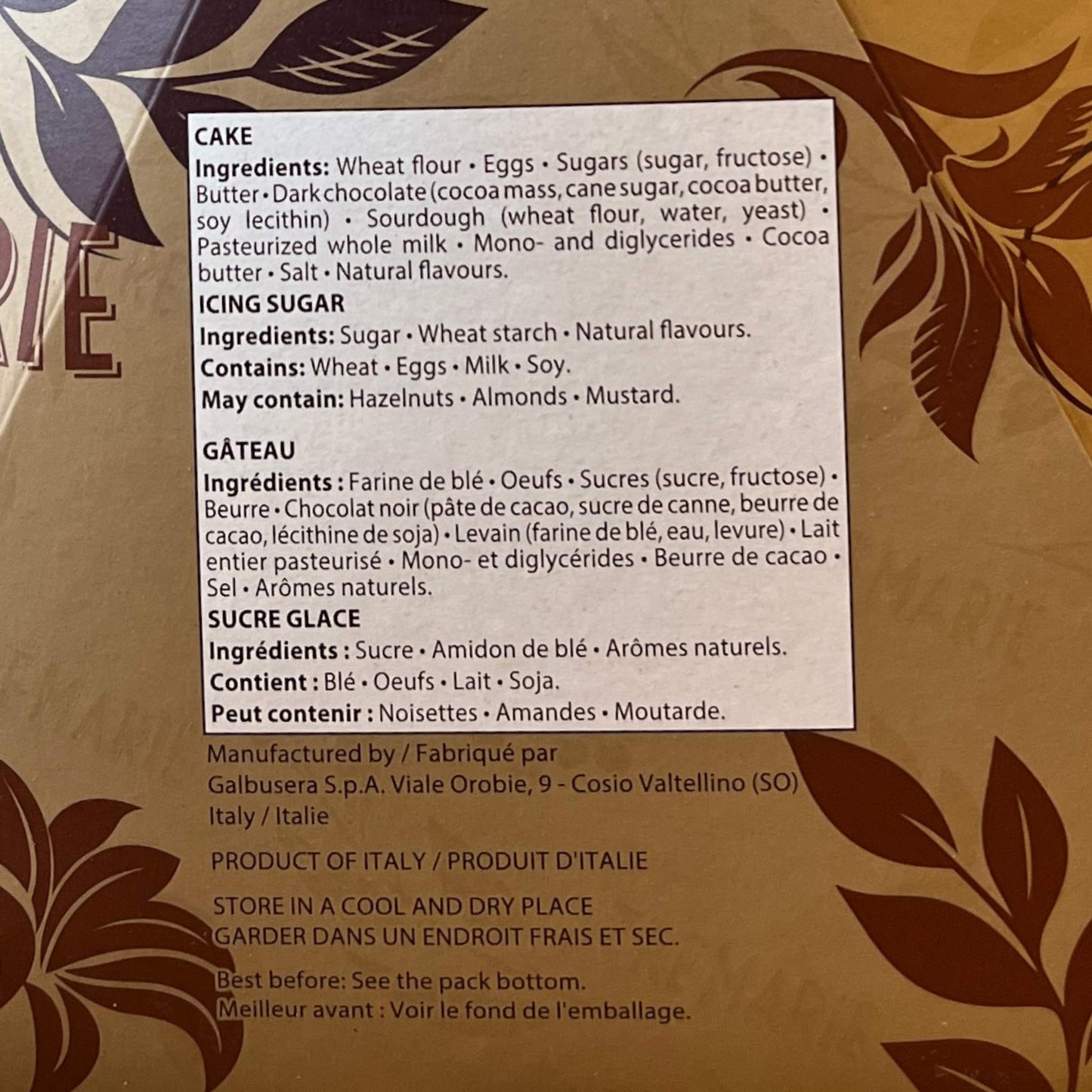 Ingredients