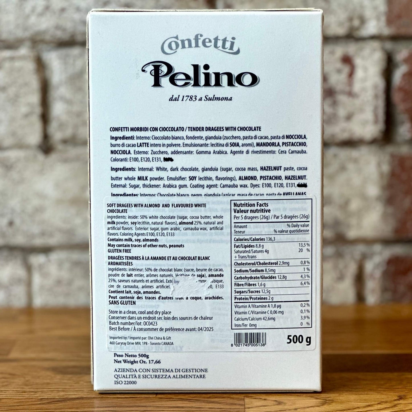 Mixed Fruits Tenerelli Pelino 500g - Confetti