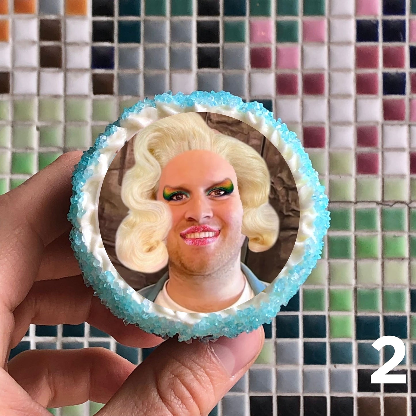 Drag Queens Cupcakes, Custom Image (Box of 6)