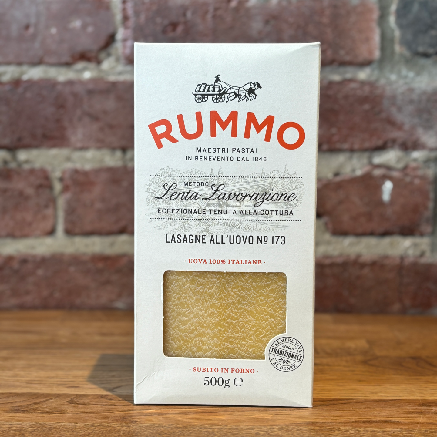 LOMnoLOG ROM-13ナリ Rummo Lasagne All'uovo No. 173 – Tre Mari Bakery
