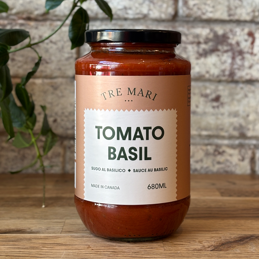 Tre Mari Tomato Basil Sauce
