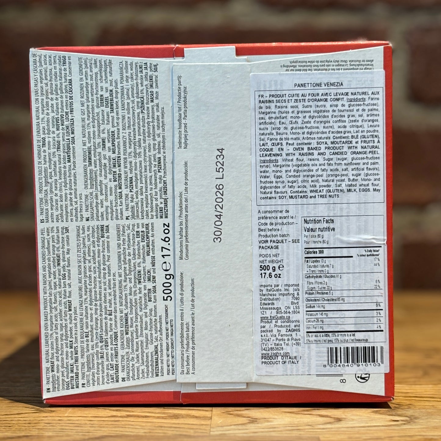 Venezia Panettone Classico