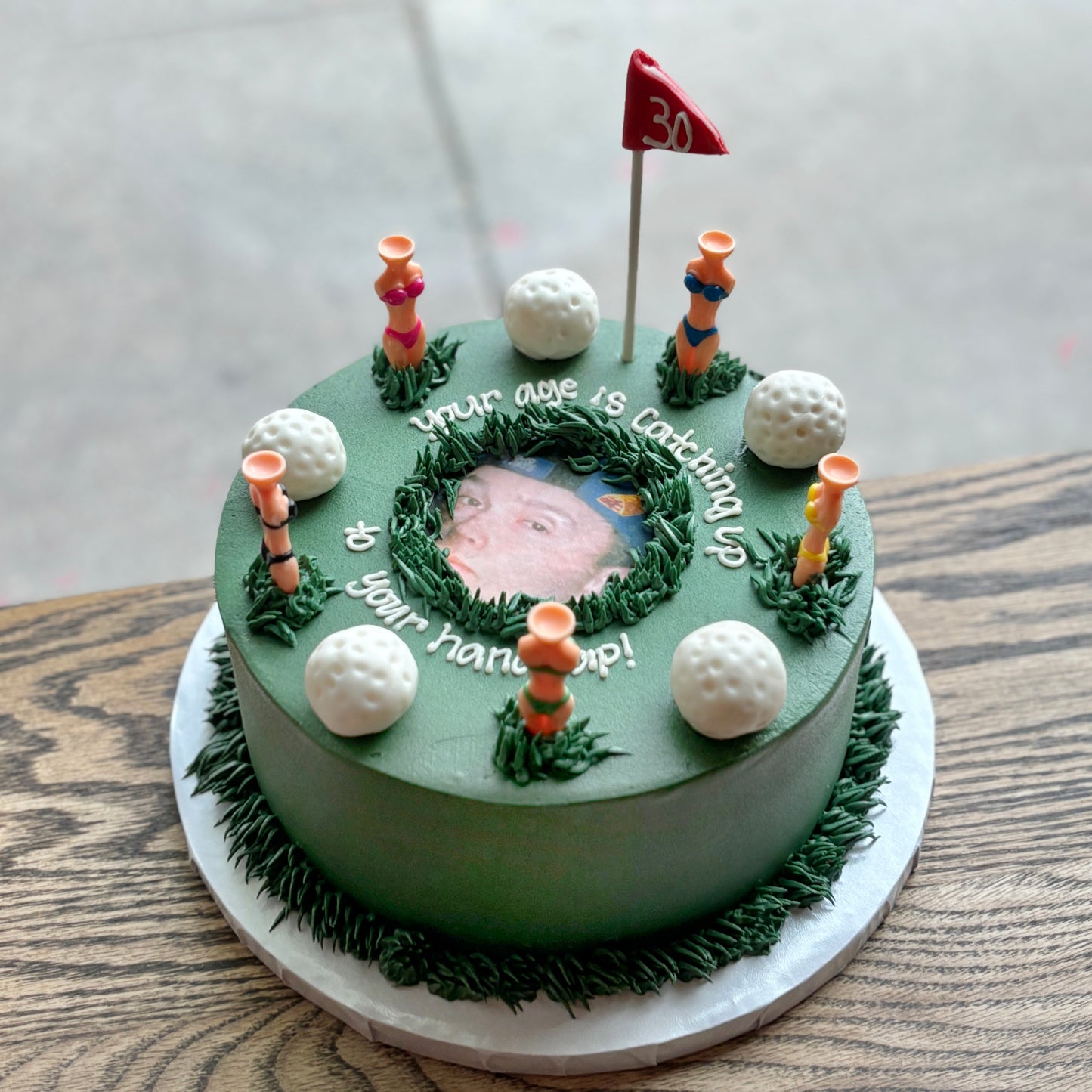 Bachelor Party Golf Cake