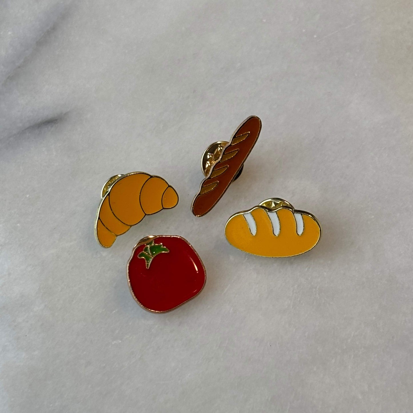 Food Enamel Pins