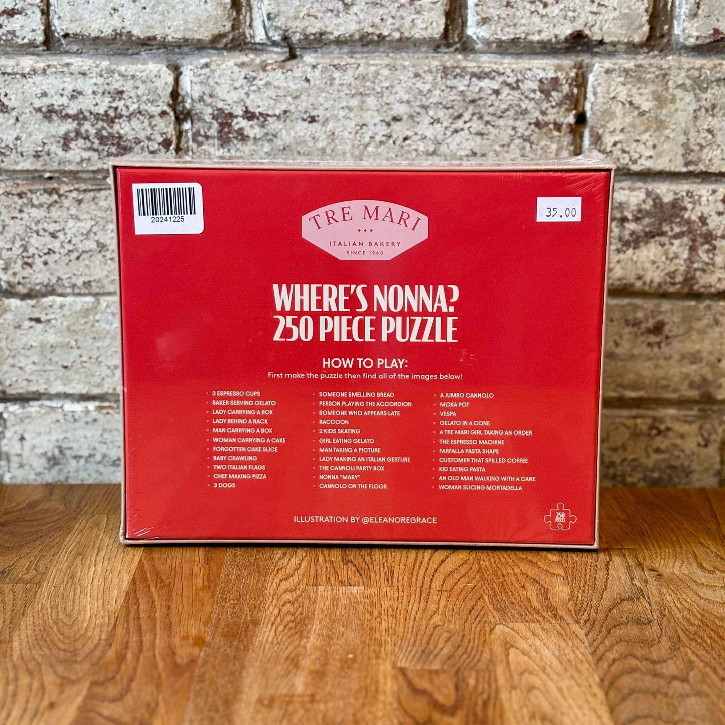 Where's Nonna? 250 Piece Puzzle