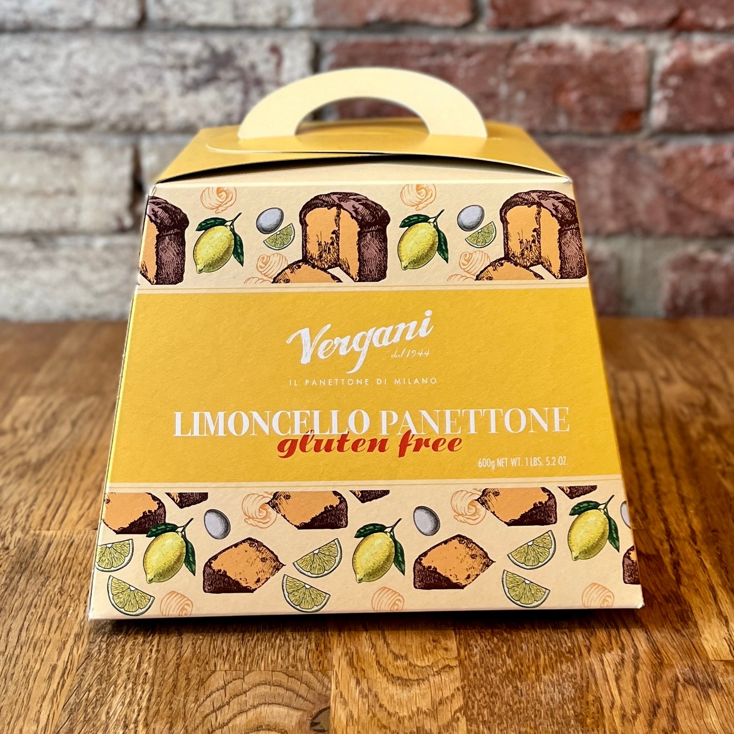 Vergani Gluten Free Limoncello Panettone