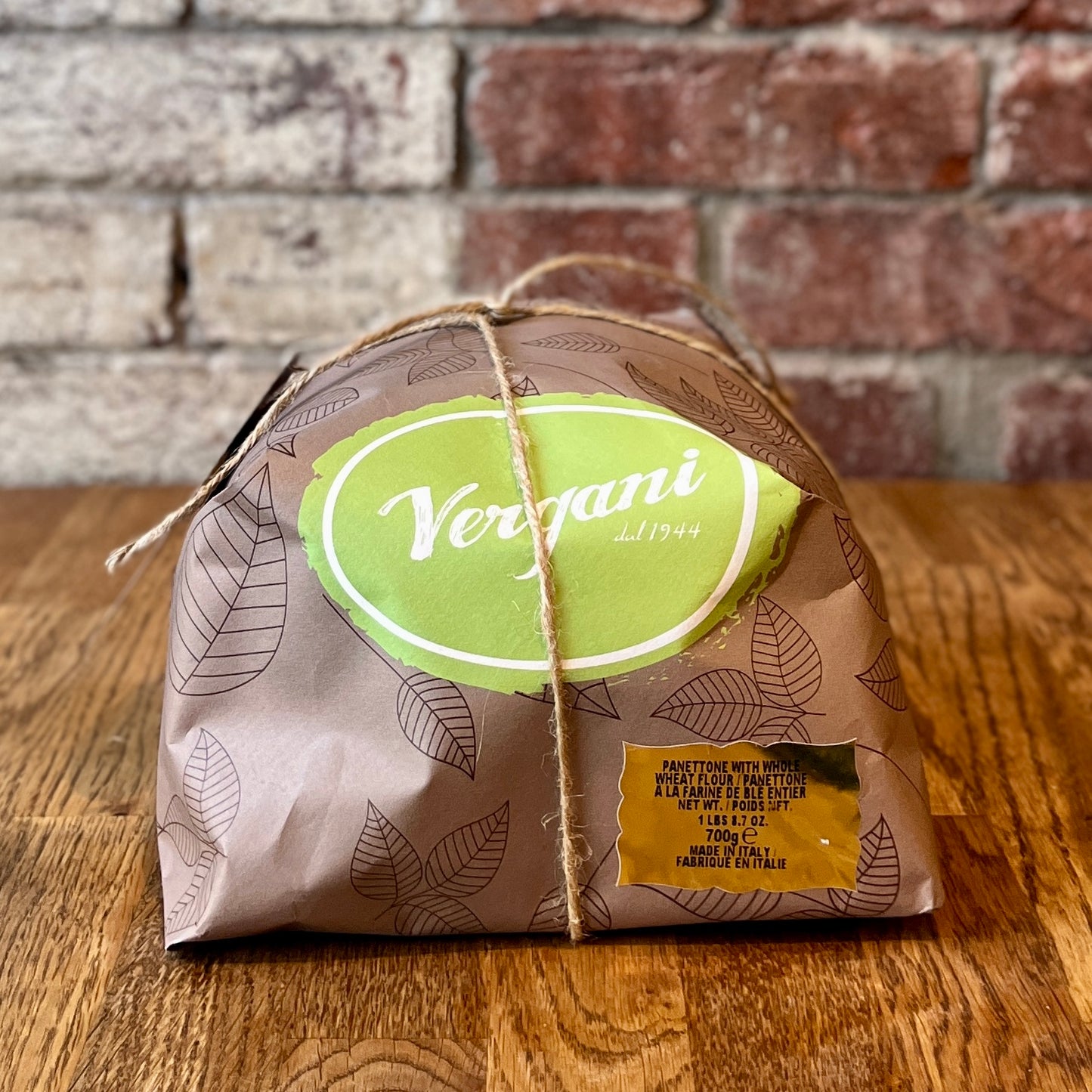 Vergani Whole Wheat Panettone