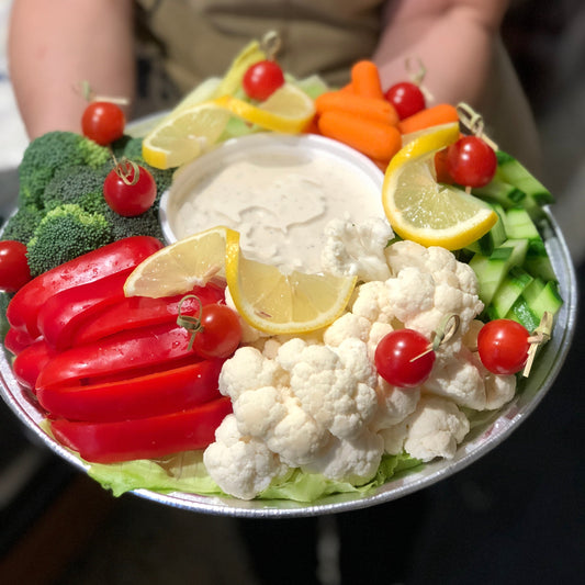 Fresh Vegetable Dip Platter