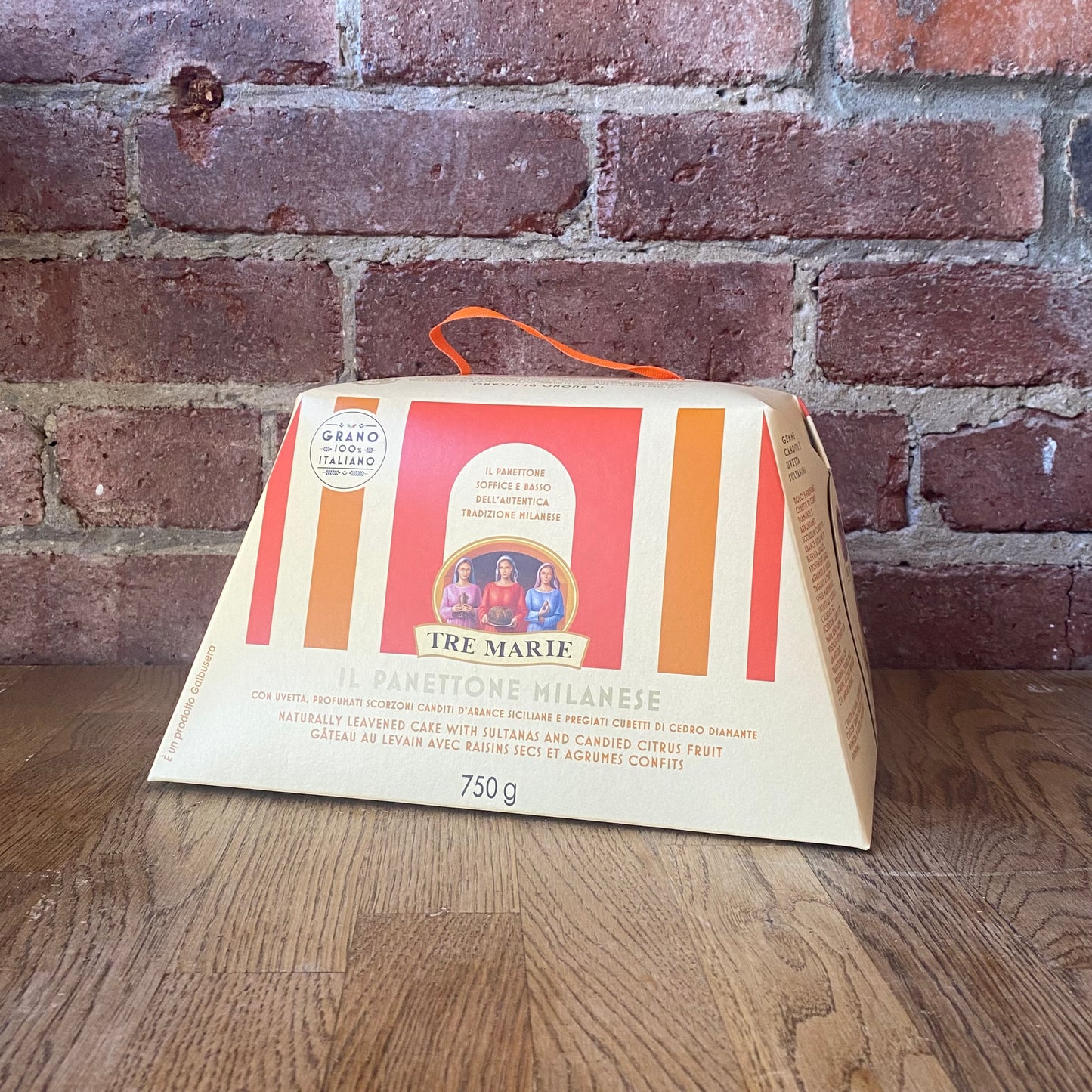 Panettone Milanese with Raisins & Candied Fruit - 750g