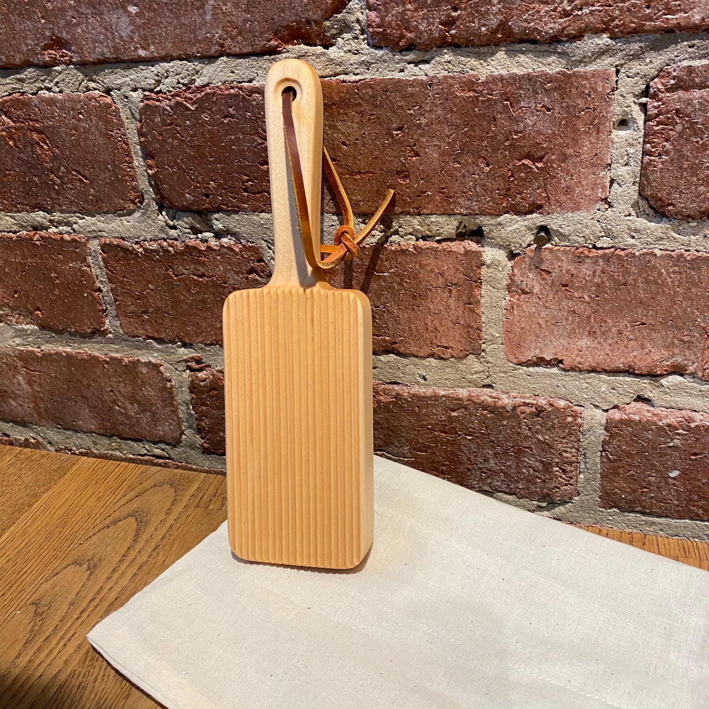 Pasta Making Tools - Gnocchi Paddle - Light Wood