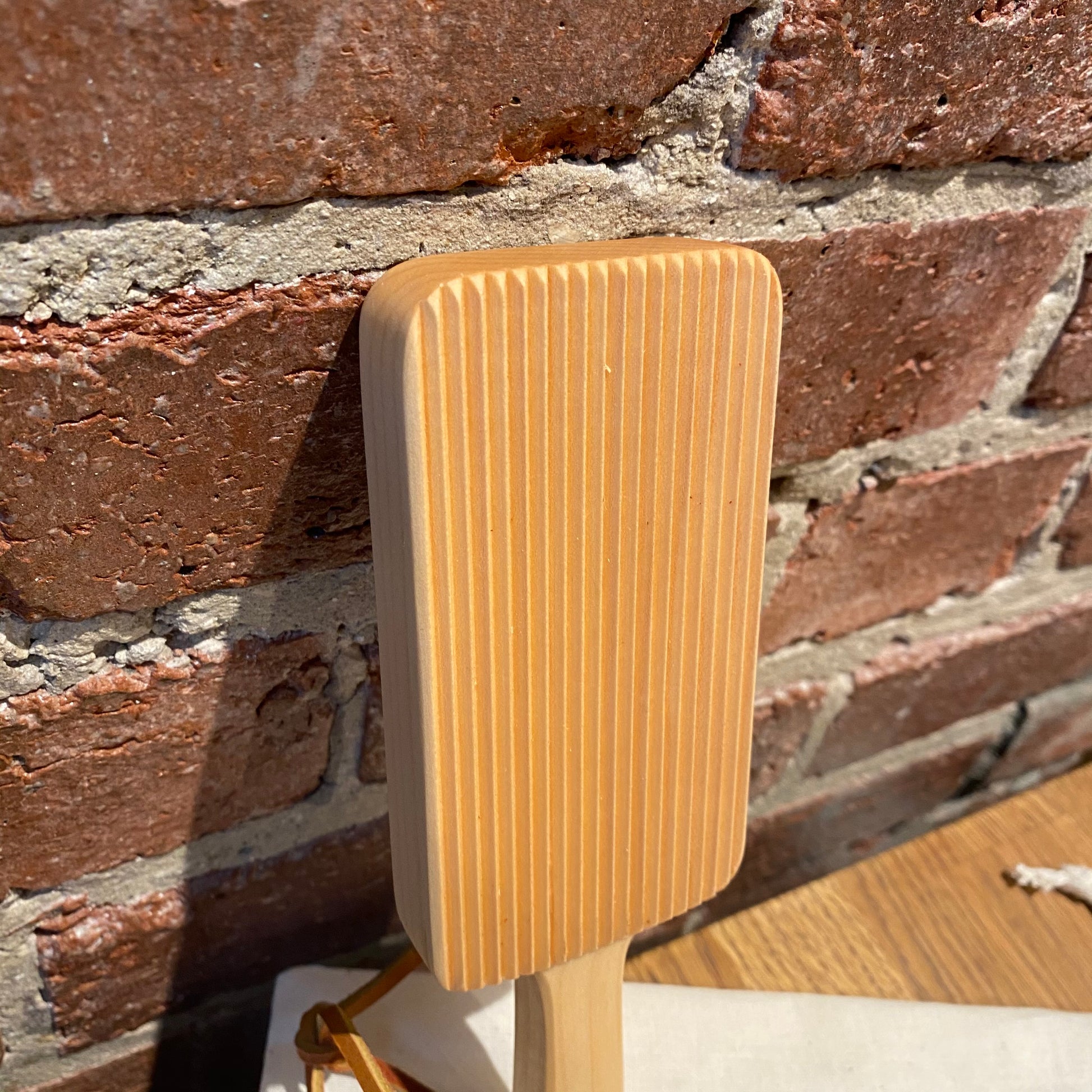 Pasta Making Tools - Gnocchi Paddle - Light Wood