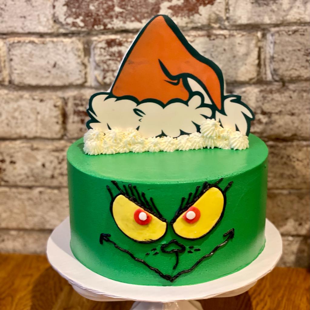 The Grinch Cake