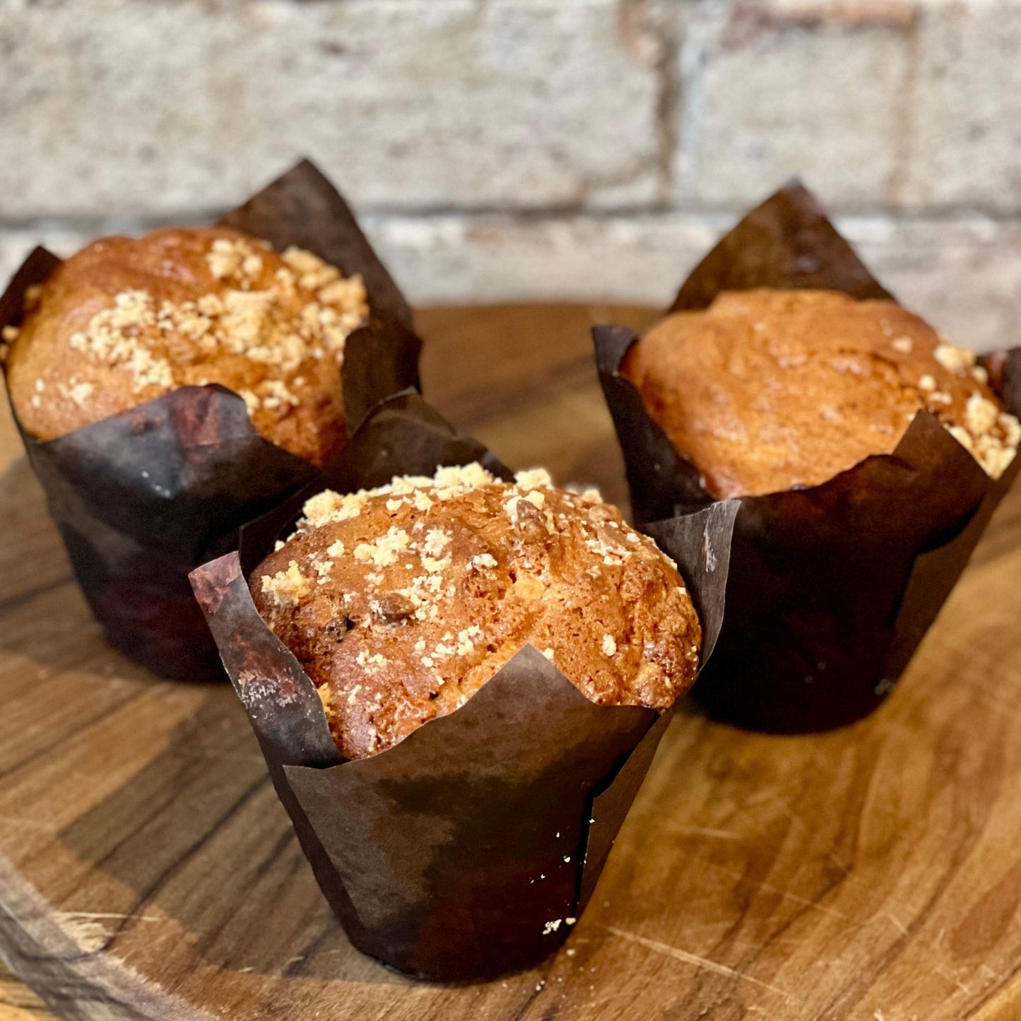 Apple Crumble Muffin, Tre Mari Bakery