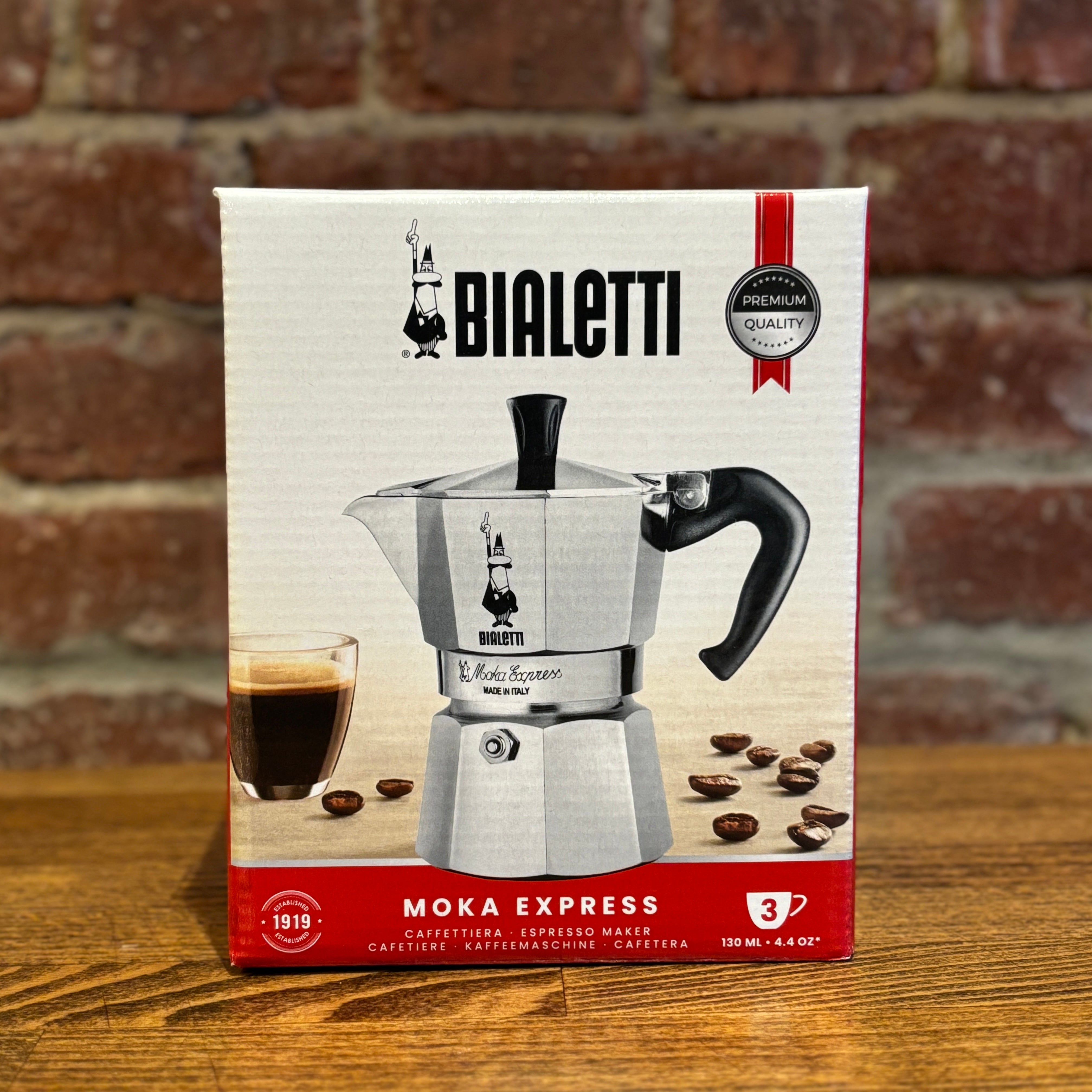 Bialetti Moka Express – Tre Mari Bakery