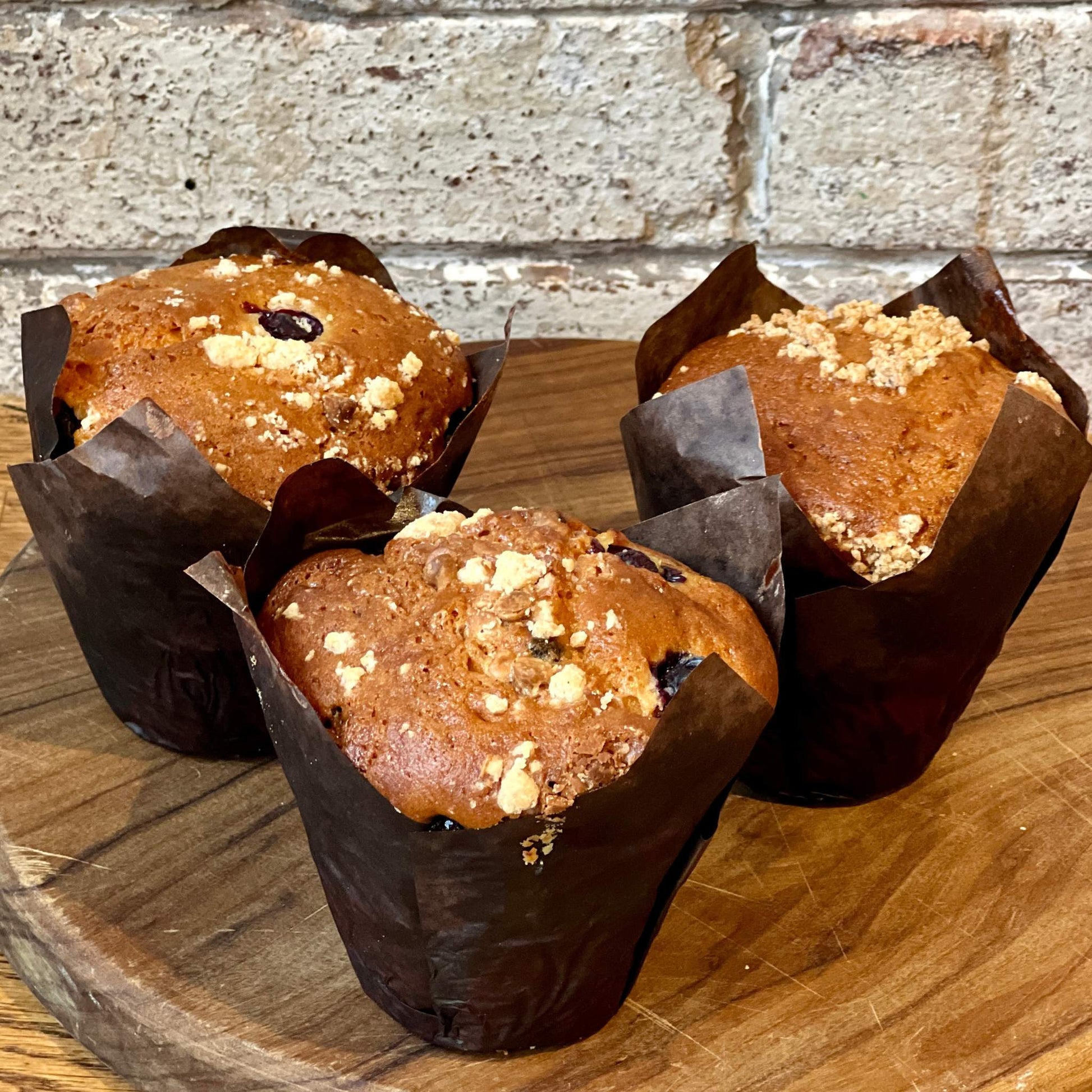 Blueberry White Muffin, Tre Mari Bakery