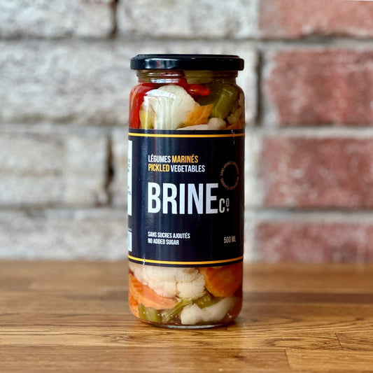 Pickled Vegetables 500ml -Brine Co