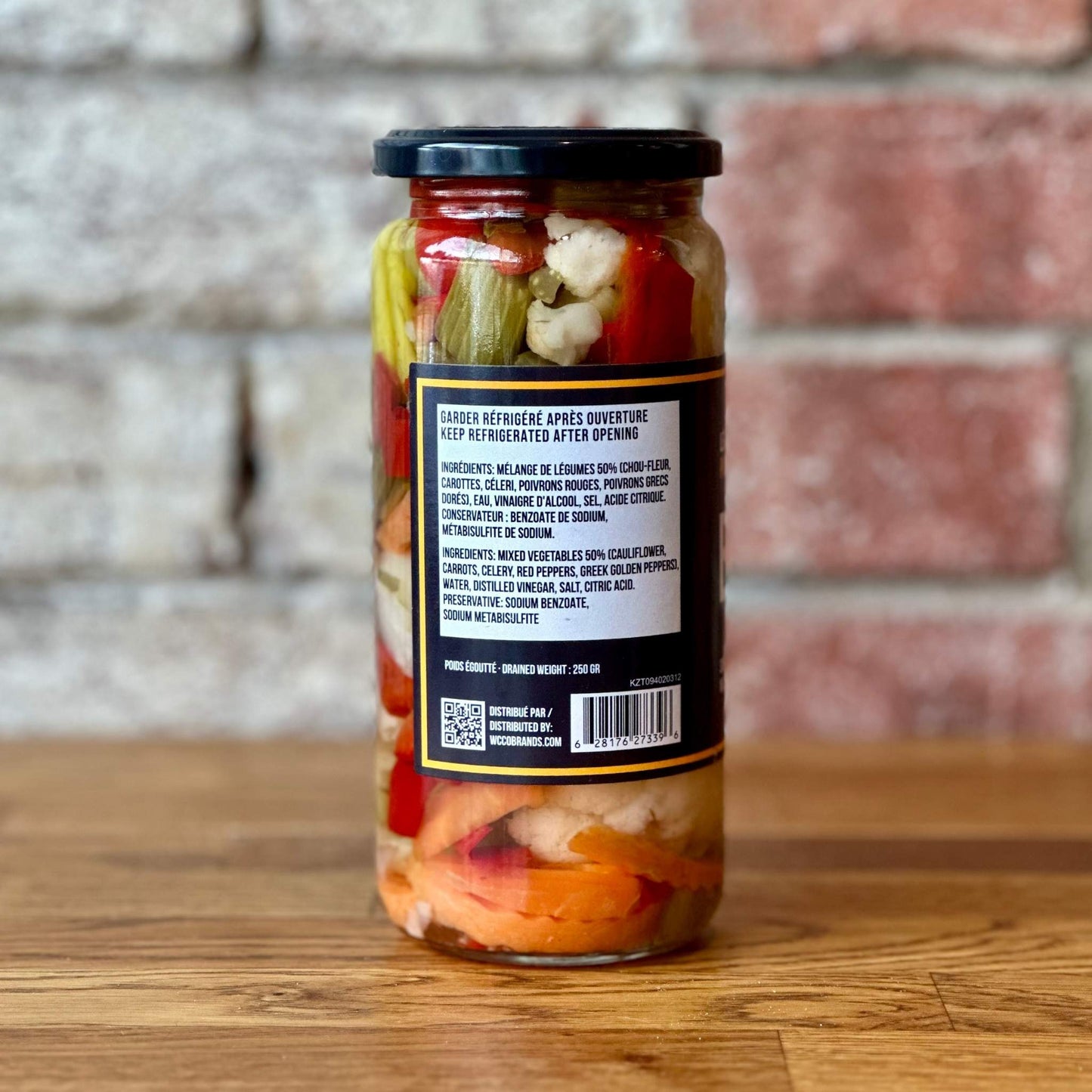 Pickled Vegetables 500ml -Brine Co