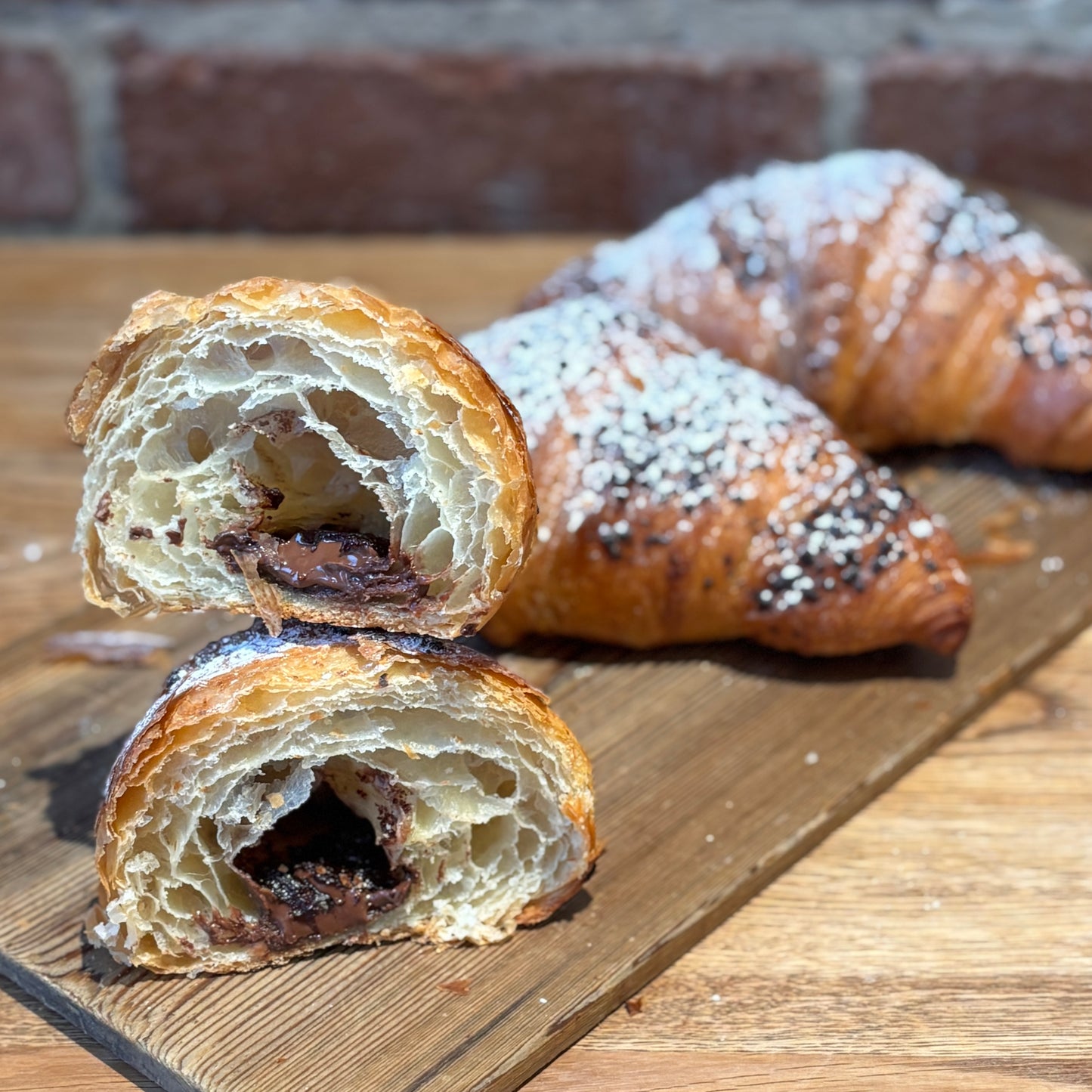 Chocolate Hazelnut Croissant