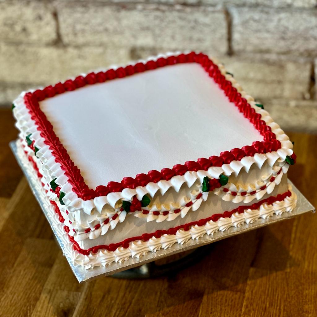 Vintage Holiday Sfoglia Cake