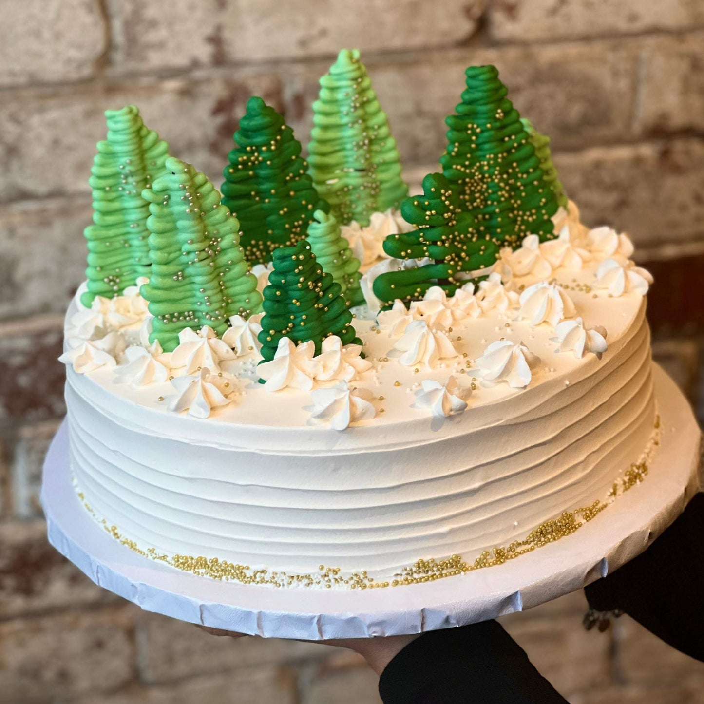 Christmas Forest Cake