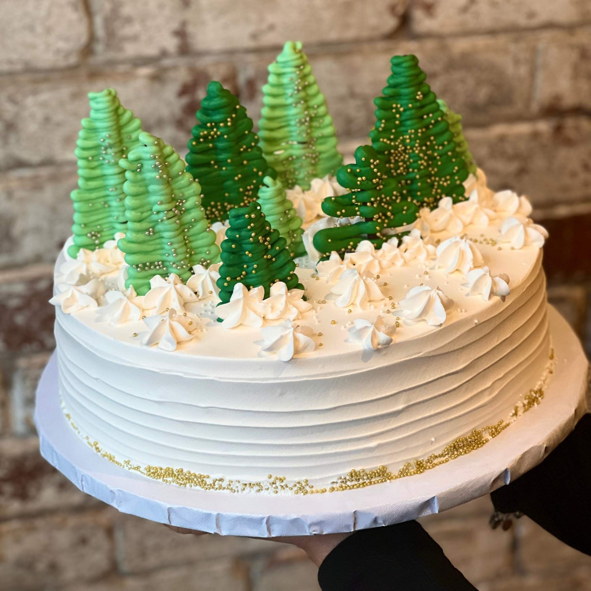 Christmas Forest Cake