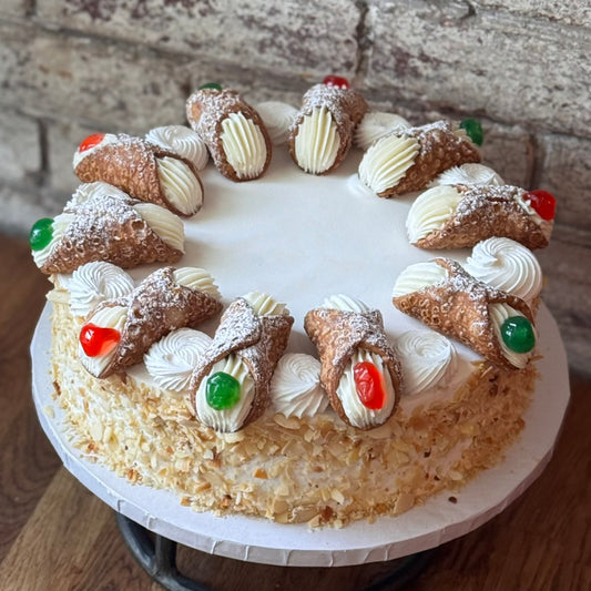 The Classic Cannoli Cake
