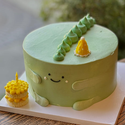 Dino Birthday Cake
