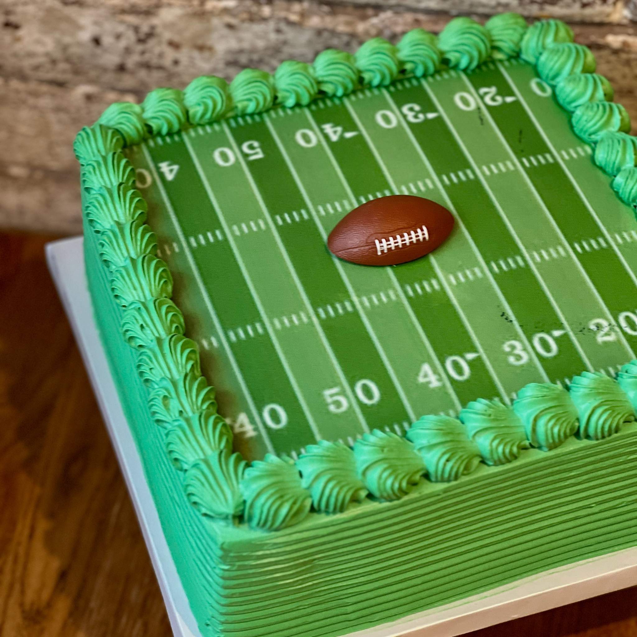 Football Field Sfoglia Cake – Tre Mari Bakery