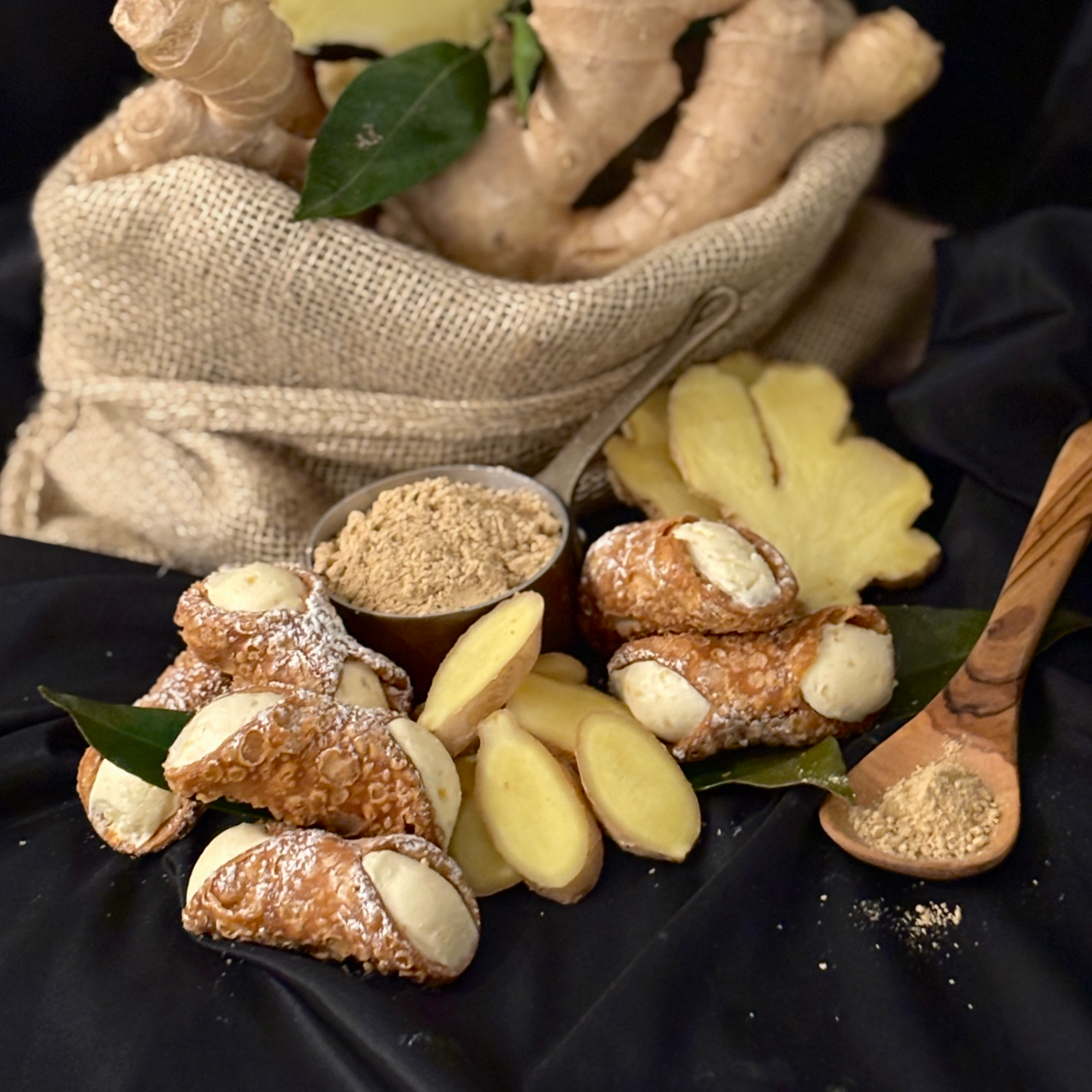 Candied Ginger Cannoli (Winter Season Only)