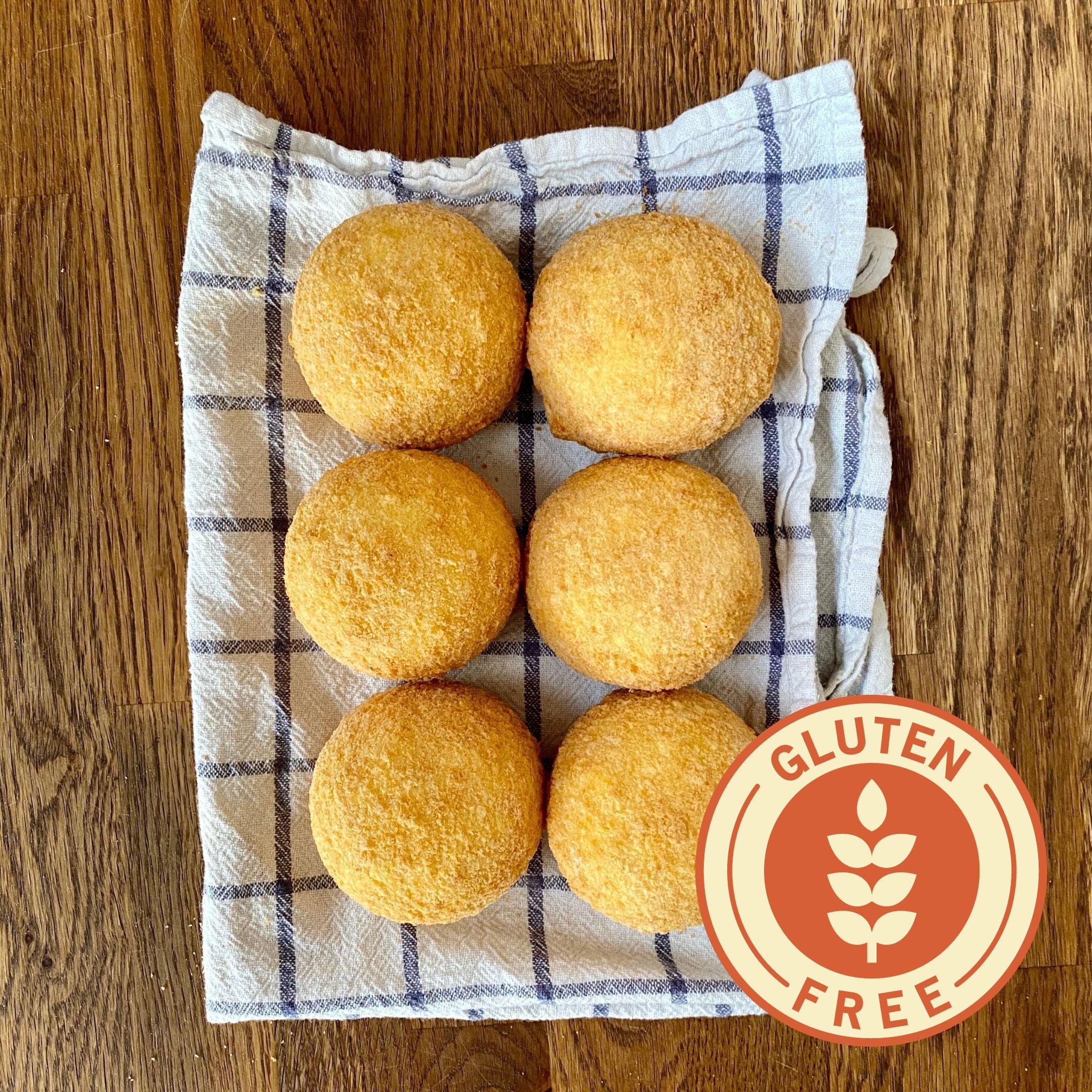 Cooked Large Rice Balls - 6 Pack (Gluten Free) – Tre Mari Bakery