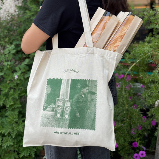 'Where We All Meet' Tote Bag